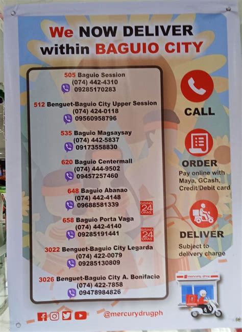 Mercury Drug Benguet Baguio City Upper Session Road.
